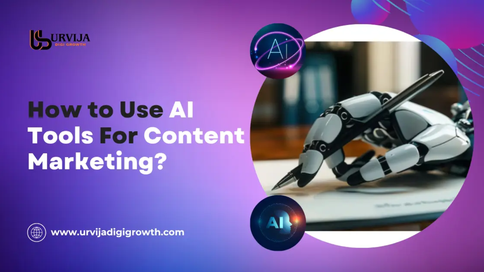How to Use AI Tools for Content Marketing