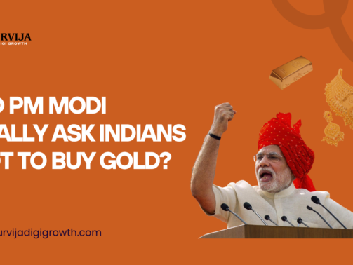 Why did Modi ask not to buy gold?