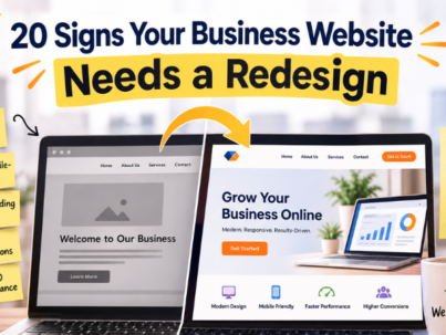 20 Signs Your Business Website Needs a Redesign